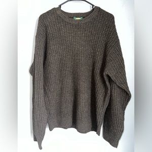 Vintage 95% lambs wool Calbelas crew neck sweater